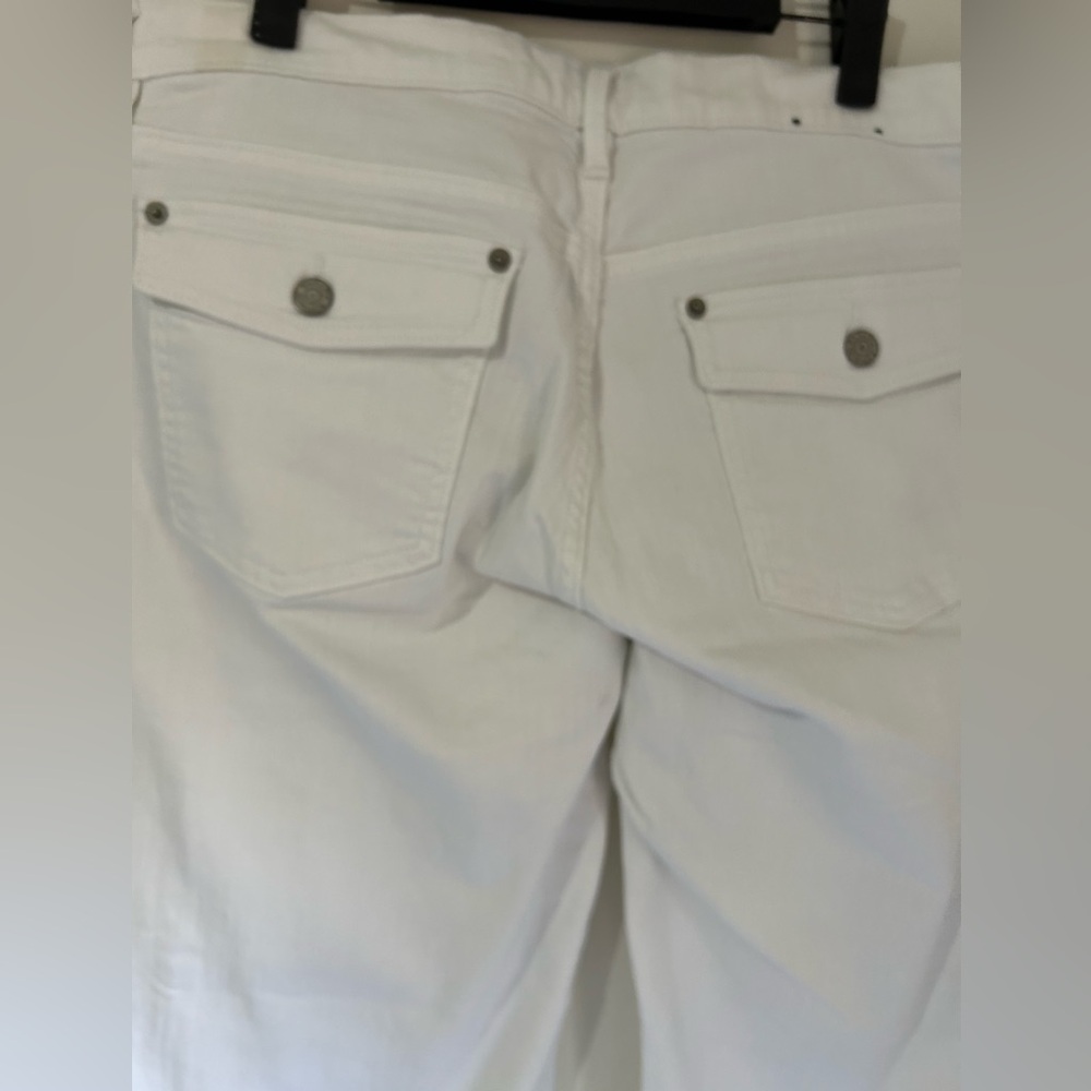 Banana Republic White Women Jeans 90’s Preppy Y2K Vintage - Picture 6 of 8